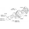 166.0076 KIT GRUPPO TERMICO YAMAHA AXIS,JOG-MALAGUTI F10,F12-APRILIA SR94 | POLINI