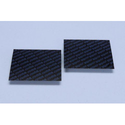 213.0600 SET LASTRE IN FIBRA DI CARBONIO mm.110X100 SP.0,30 | POLINI