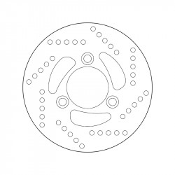 68.B407.14 SERIE ORO DISCO FRENI FISSO  | BREMBO 68B40714