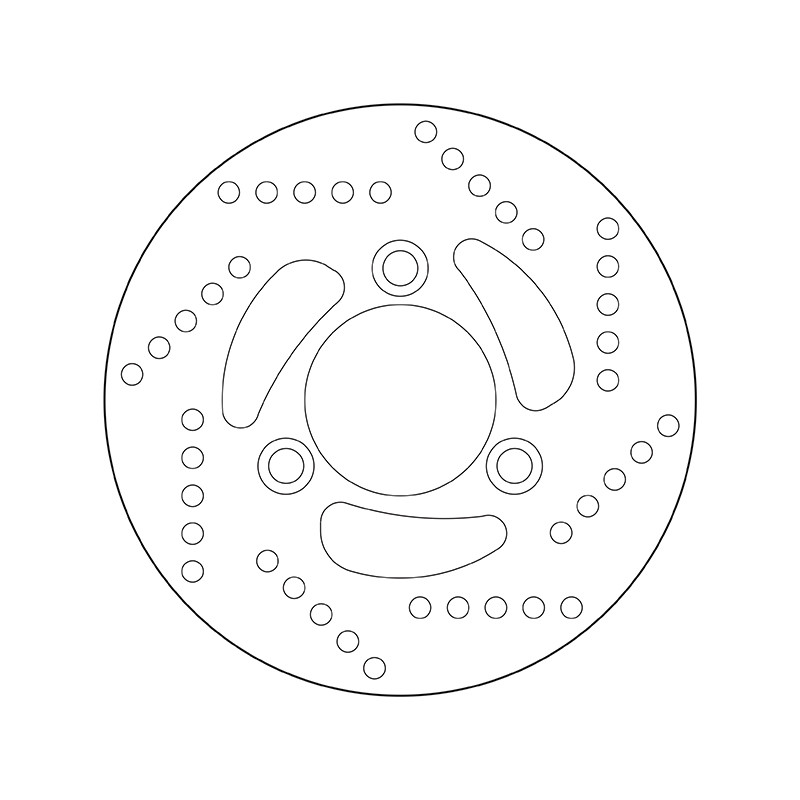 68.B407.14 SERIE ORO DISCO FRENI FISSO  | BREMBO 68B40714