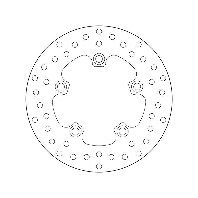 68.B407.28 SERIE ORO DISCO FRENI FISSO  | BREMBO 68B40728