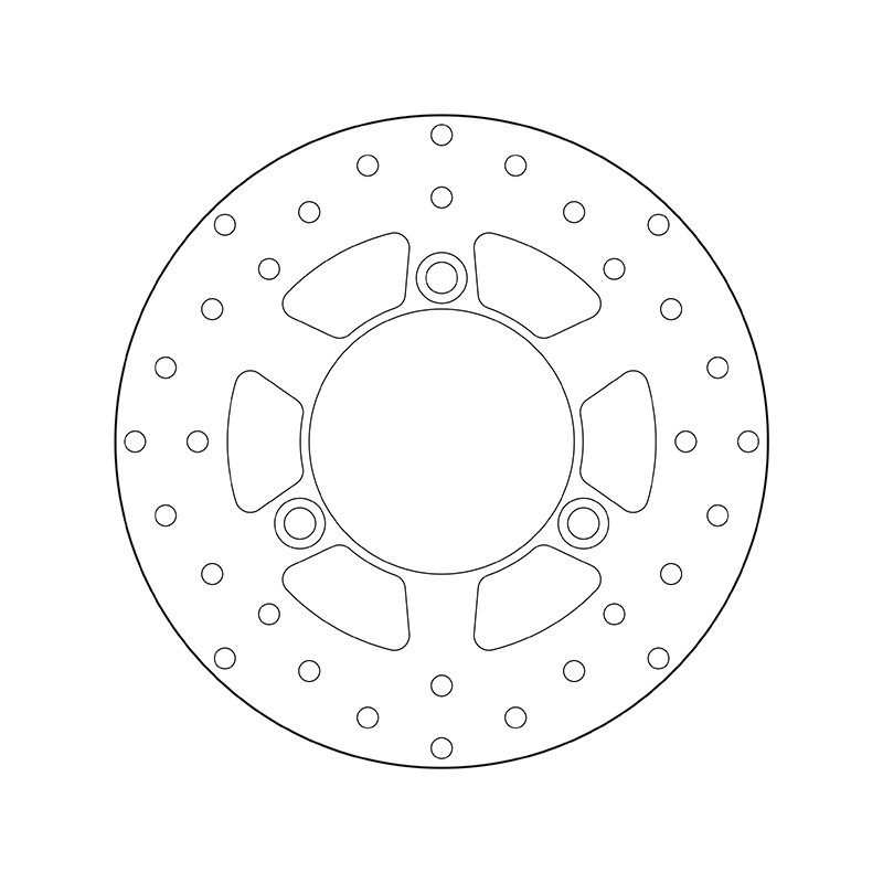 68.B407.29 SERIE ORO DISCO FRENI FISSO  | BREMBO 68B40729