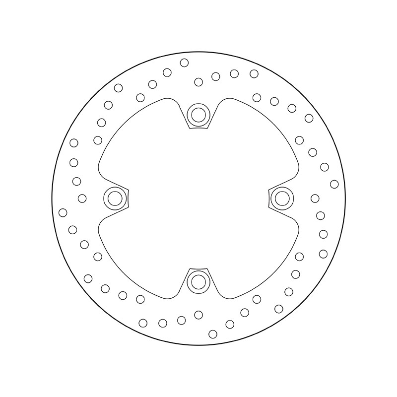 68.B407.40 SERIE ORO DISCO FRENI FISSO  | BREMBO 68B40740