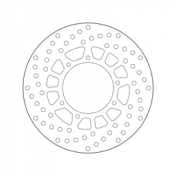 68.B407.42 SERIE ORO DISCO FRENI FISSO  | BREMBO 68B40742