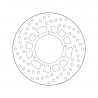 68.B407.42 SERIE ORO DISCO FRENI FISSO  | BREMBO 68B40742