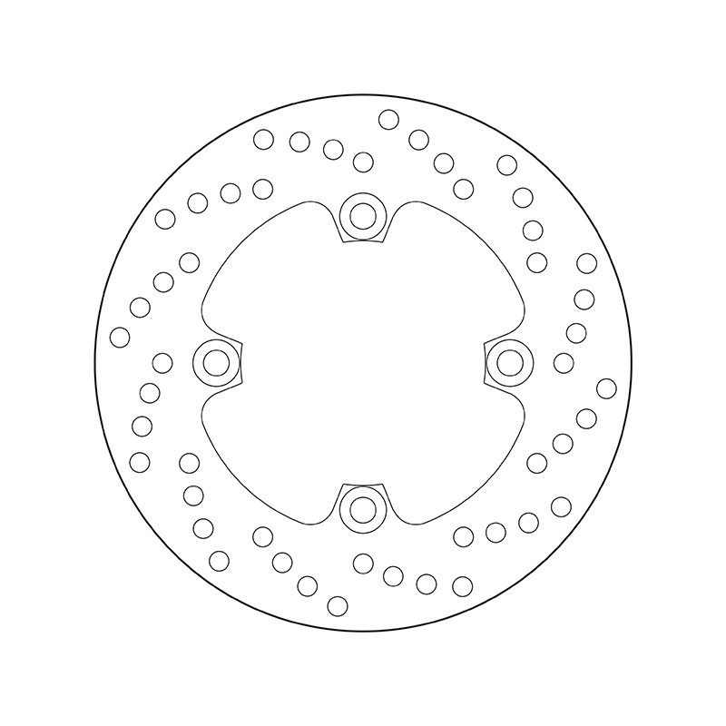 68.B407.47 SERIE ORO DISCO FRENI FISSO  | BREMBO 68B40747