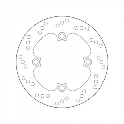 68.B407.49 SERIE ORO DISCO FRENI FISSO  | BREMBO 68B40749