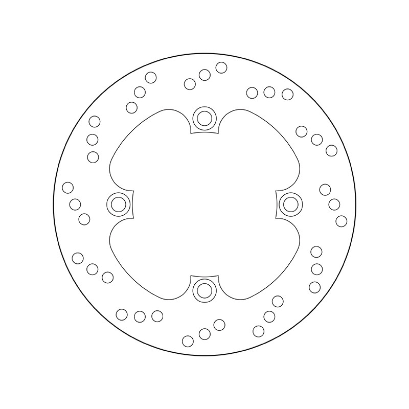 68.B407.49 SERIE ORO DISCO FRENI FISSO  | BREMBO 68B40749