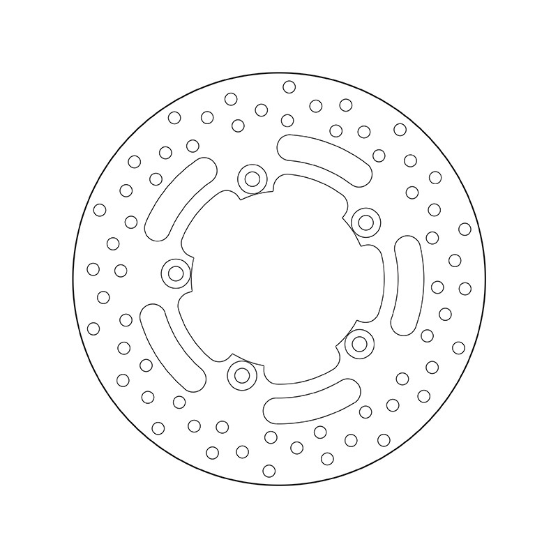 68.B407.60 SERIE ORO DISCO FRENI FISSO  | BREMBO 68B40760