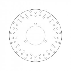 68.B407.62 SERIE ORO DISCO FRENI FISSO  | BREMBO 68B40762