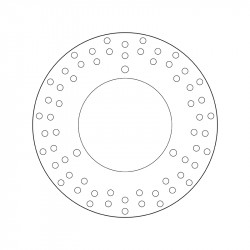 68.B407.65 SERIE ORO DISCO FRENI FISSO  | BREMBO 68B40765