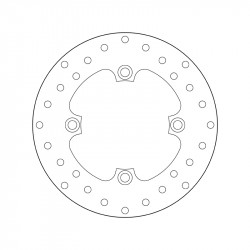 68.B407.66 SERIE ORO DISCO FRENI FISSO  | BREMBO 68B40766