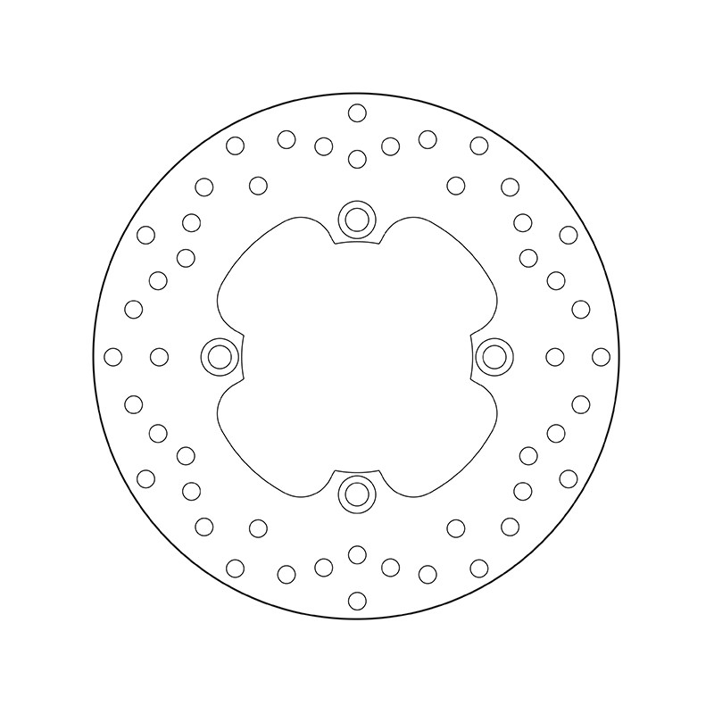 68.B407.80 SERIE ORO DISCO FRENI FISSO  | BREMBO 68B40780