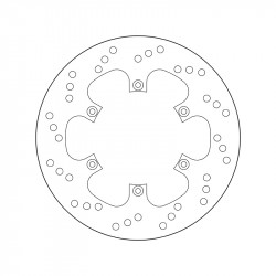 68.B407.81 SERIE ORO DISCO FRENI FISSO  | BREMBO 68B40781