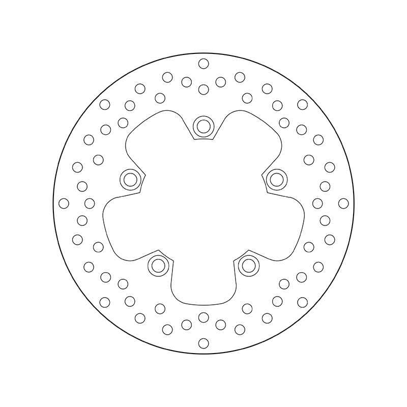 68.B407.93 SERIE ORO DISCO FRENI FISSO  | BREMBO 68B40793