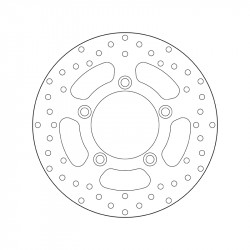 68.B407.95 SERIE ORO DISCO FRENI FISSO  | BREMBO 68B40795