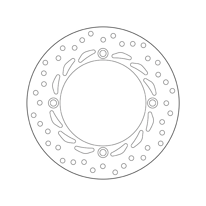 68.B407.A5 SERIE ORO DISCO FRENI FISSO  | BREMBO 68B407A5