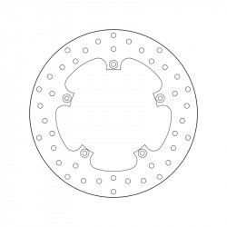 68.B407.A8 SERIE ORO DISCO FRENI FISSO  | BREMBO 68B407A8