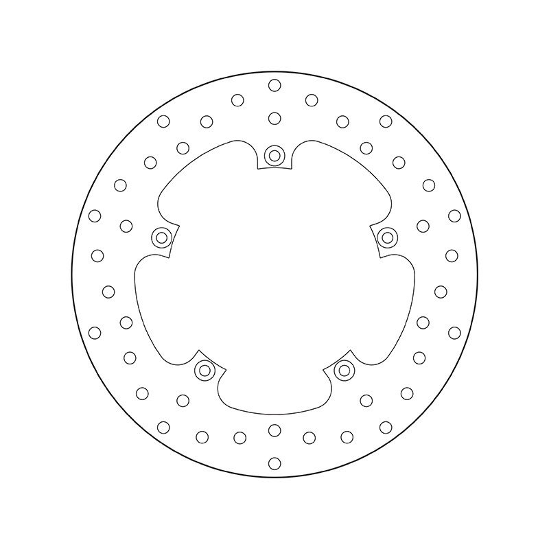 68.B407.A8 SERIE ORO DISCO FRENI FISSO  | BREMBO 68B407A8