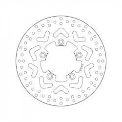 68.B407.B2 SERIE ORO DISCO FRENI FISSO  | BREMBO 68B407B2