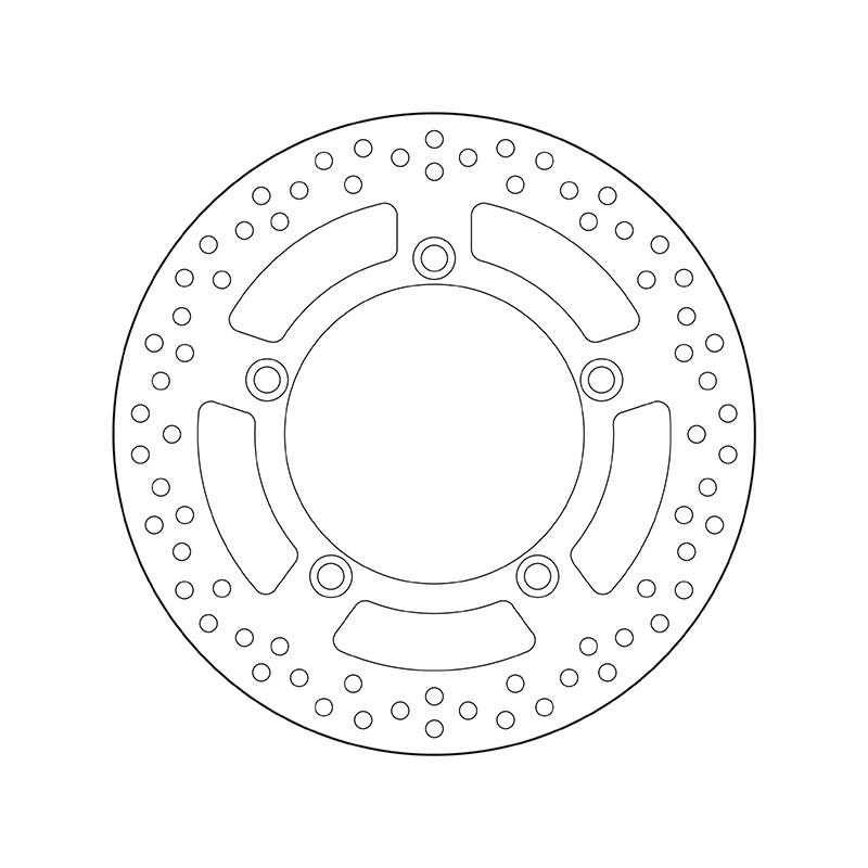 68.B407.B4 SERIE ORO DISCO FRENI FISSO  | BREMBO 68B407B4