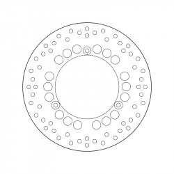 68.B407.C4 SERIE ORO DISCO FRENI FISSO  | BREMBO 68B407C4