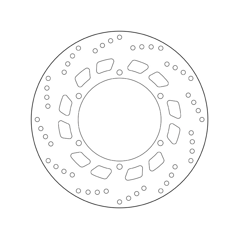 68.B407.D0 SERIE ORO DISCO FRENI FISSO  | BREMBO 68B407D0