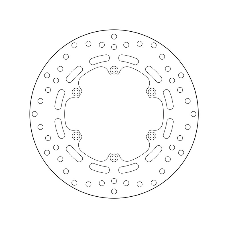 68.B407.E2 SERIE ORO DISCO FRENI FISSO  | BREMBO 68B407E2