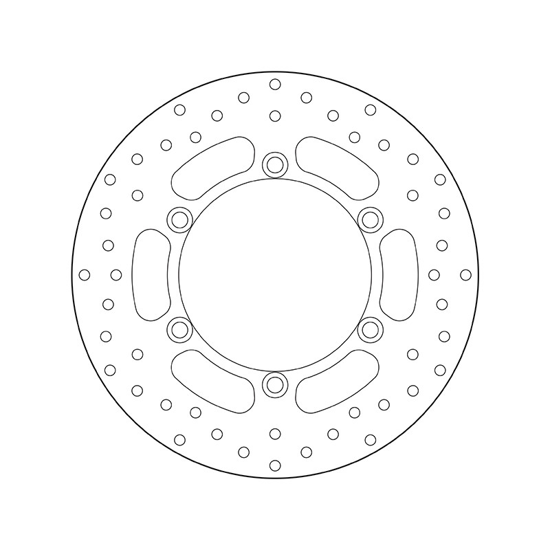 68.B407.E6 SERIE ORO DISCO FRENI FISSO  | BREMBO 68B407E6