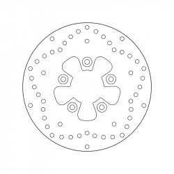 68.B407.F4 SERIE ORO DISCO FRENI FISSO  | BREMBO 68B407F4