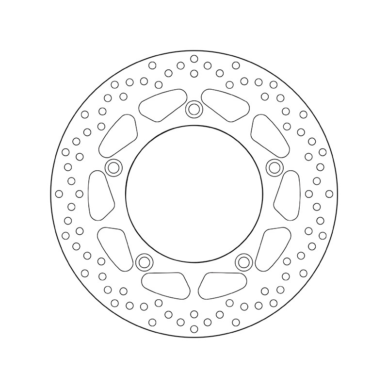 68.B407.F8 SERIE ORO DISCO FRENI FISSO  | BREMBO 68B407F8