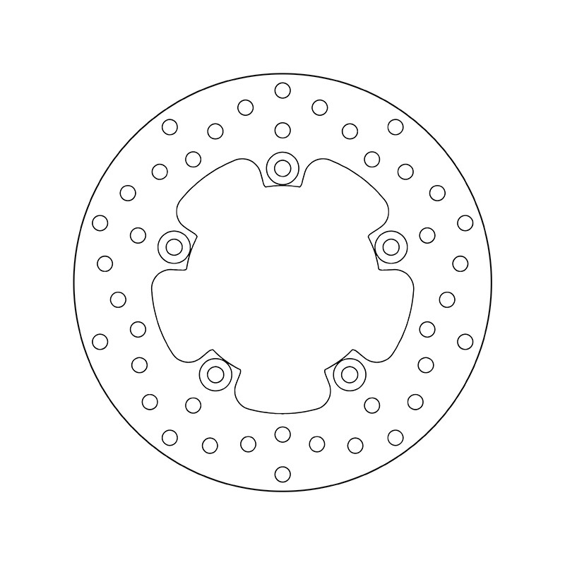 68.B407.G2 SERIE ORO DISCO FRENI FISSO  | BREMBO 68B407G2