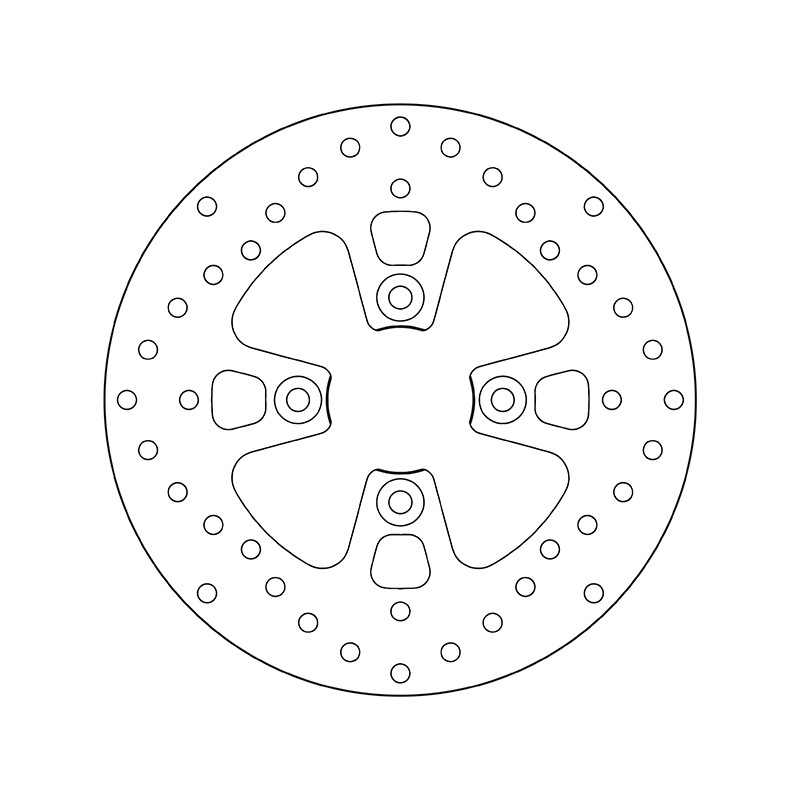 68.B407.G3 SERIE ORO DISCO FRENI FISSO  | BREMBO 68B407G3