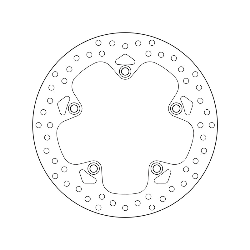 68.B407.G9 SERIE ORO DISCO FRENI FISSO  | BREMBO 68B407G9