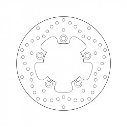 68.B407.J7 SERIE ORO DISCO FRENI FISSO  | BREMBO 68B407J7