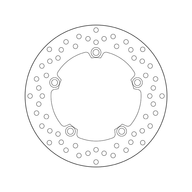 68.B407.L0 SERIE ORO DISCO FRENI FISSO  | BREMBO 68B407L0