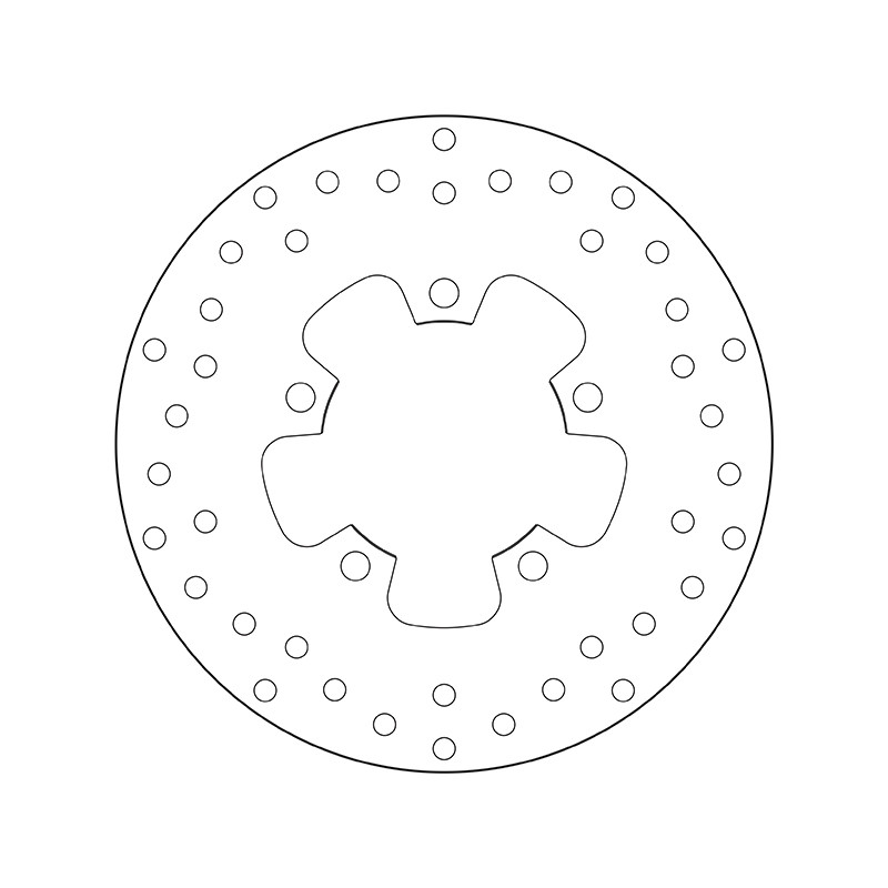 68.B407.N5 SERIE ORO DISCO FRENI FISSO  | BREMBO 68B407N5