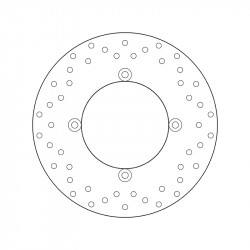 68.B407.N9 SERIE ORO DISCO FRENI FISSO  | BREMBO 68B407N9