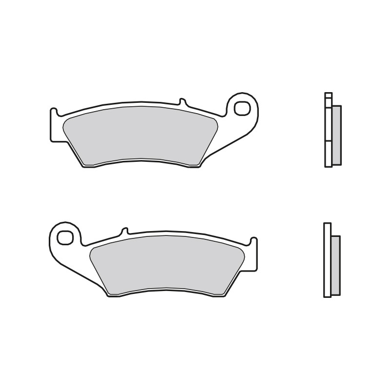 07KA17.LA | ROAD - LA | PASTIGLIE FRENO | PREMIUM | BREMBO