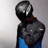 CASCO JET BRAT NERO OPACO BIANCO | BLAUER HT