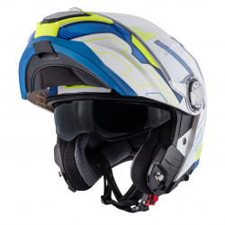 CASCO MODULARE GIVI X.23 SYDNEY PROTECT BIANCO BLU GIALLO...