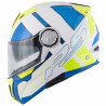 CASCO MODULARE GIVI X.23 SYDNEY PROTECT BIANCO BLU GIALLO | GIVI | HX23FPCWB