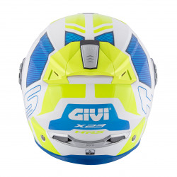 CASCO MODULARE GIVI X.23 SYDNEY PROTECT BIANCO BLU GIALLO | GIVI | HX23FPCWB