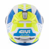 CASCO MODULARE GIVI X.23 SYDNEY PROTECT BIANCO BLU GIALLO | GIVI | HX23FPCWB