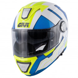 CASCO MODULARE GIVI X.23 SYDNEY PROTECT BIANCO BLU GIALLO | GIVI | HX23FPCWB