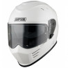 CASCO INTEGRALE VENOM SOLID GLOSS WHITE SIMPSON