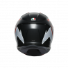 CASCO INTEGRALE K6 E2205 MULTI FLASH MATT BLACK GREY RED | AGV