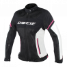 AIR FRAME D1 LADY GIACCA TESSUTO BLACK VAPOROUS GRAY FUXIA | DAINESE