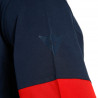 T-SHIRT PADDOCK LS BLU ROSSO LAVA | DAINESE