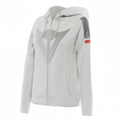 FELPA FADE LADY FULL ZIP GLACIER GRAY DARK GRAY RED |...